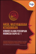 Hasil Musyawarah Keagamaan: Kongres Ulama Perempuan Indonesia (KUPI) Ke-1