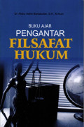 Buku Ajar Pengantar Filsafat Hukum